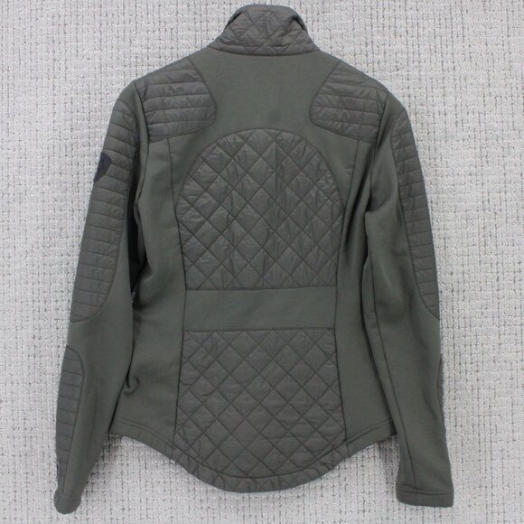 Alp N Rock Softshell Jacket Womens Small S Brown Full Zip Casual Quilted Outdoor - Picture 9 of 13